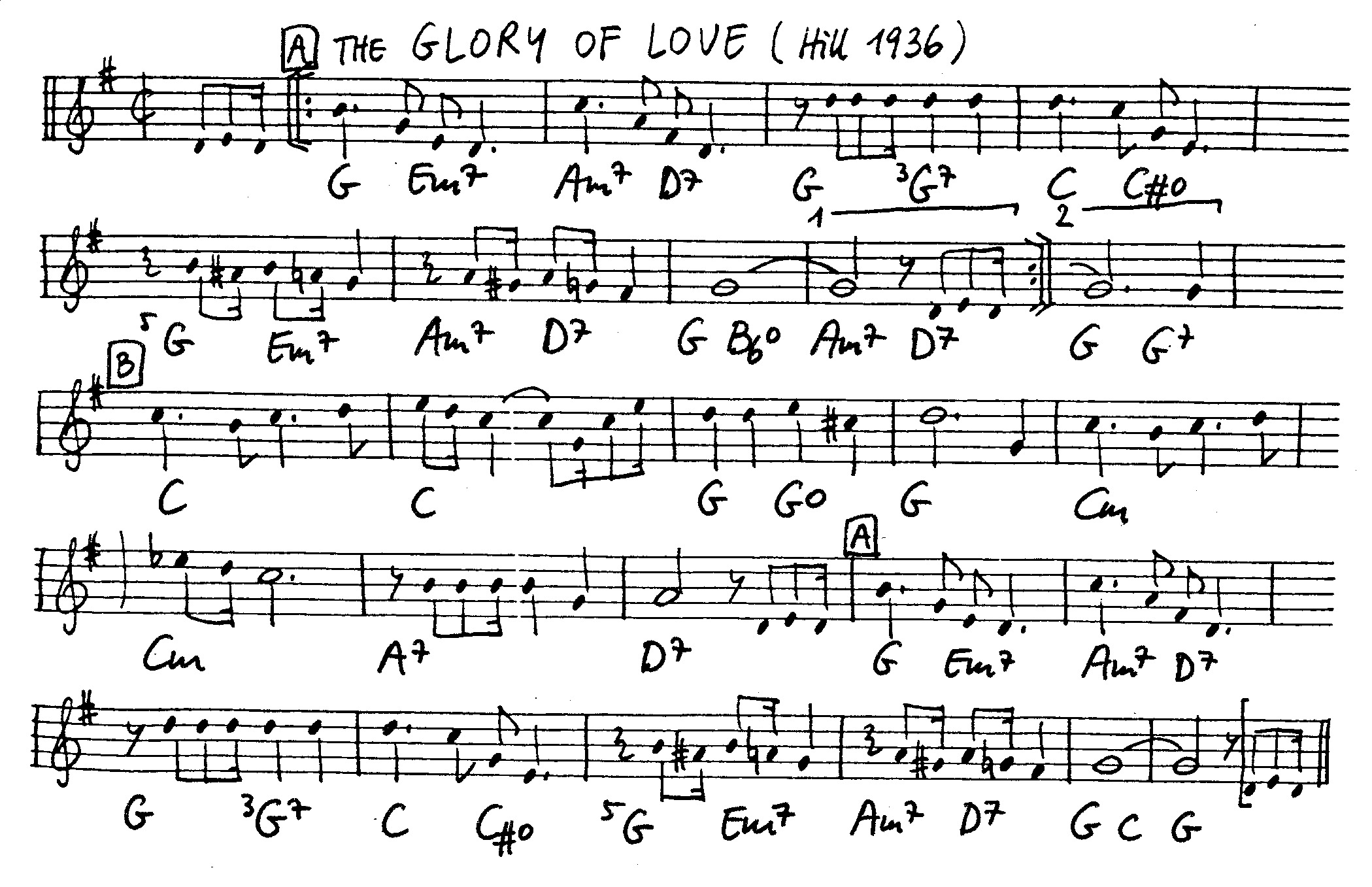 the glory of love leadsheet – book us for your next 20s or gatsby event